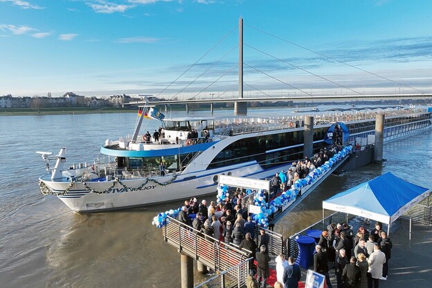 European river cruise specialist VIVA Cruises, recently christened its newest ship, VIVA ENJOY, at its home port of Düsseldorf.