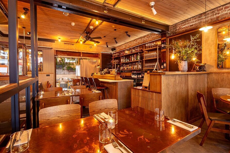 Andy Mossack eats Sunday lunch at the Boxcar Bar and Grill. Marble Arch’s neighbourhood restaurant.