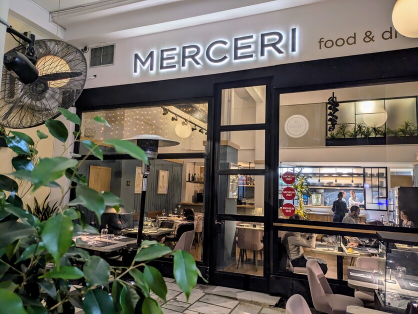 Stephen Kelly reviews Merceri, a new stylish restaurant in the equally stylish Thiseio neighbourhood of Athens.