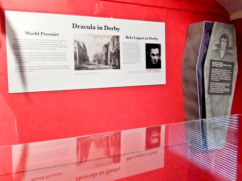 Rupert Parker tracks down Dracula In his Guide to Derby and a whole lot more.
