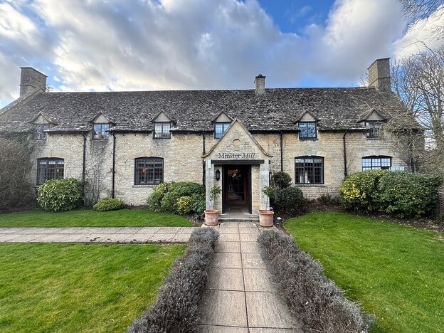 Wildling at Minster Mill. Destination Dining in the Cotswolds