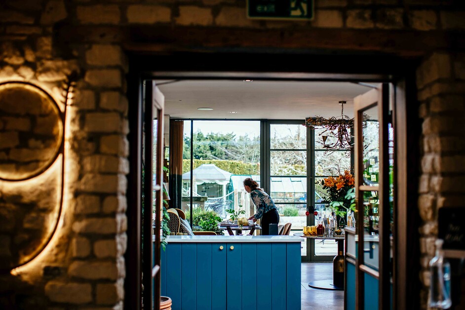 Andy Mossack eats at The Back Garden Restaurant at Dormy House in the village of Broadway in the beautiful Cotswolds.