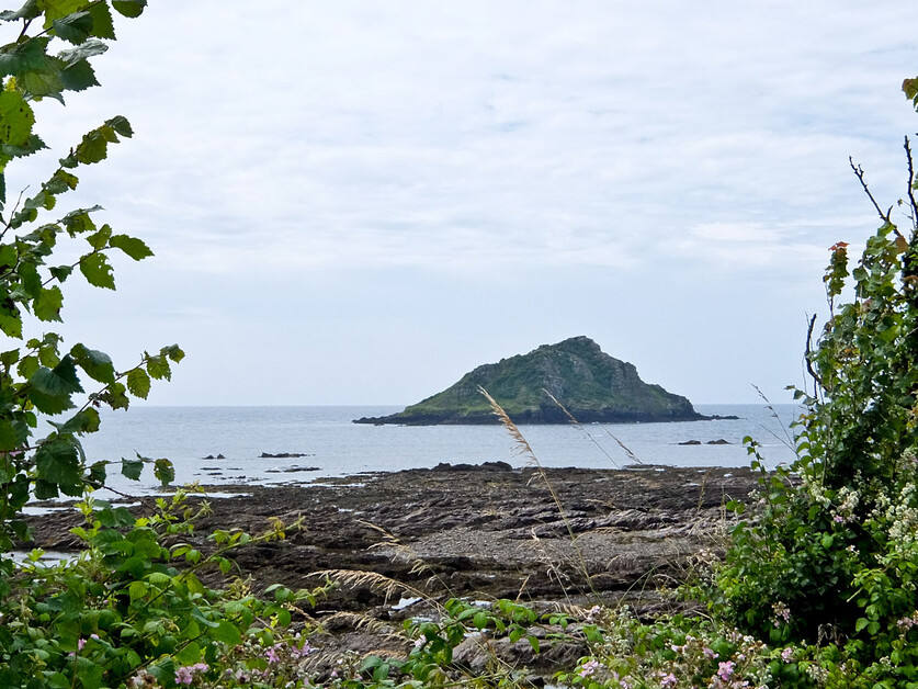 Rupert Parker Hikes part of the Salt Path, The Stunning South West Coast Path Either Side Of Plymouth.