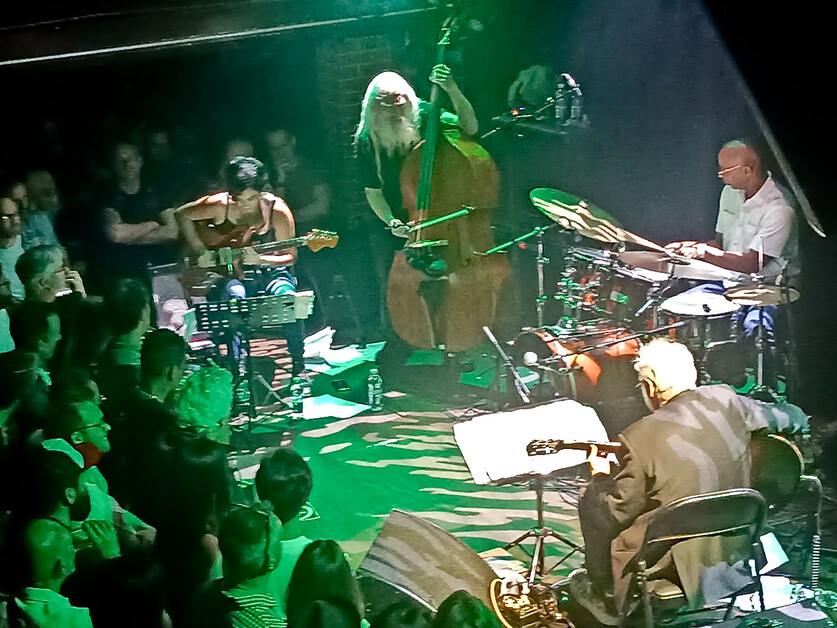 The Jazz Café. Hear The Incredible Sound Of Mark Ribot’s Hurry Red Telephone.