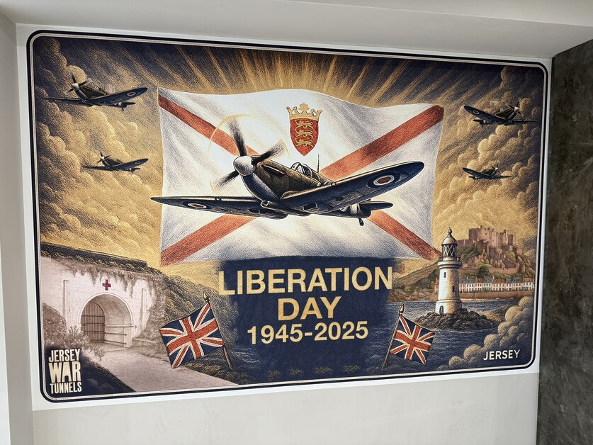 Andy Mossack revisits Jersey to join in the celebrations of Jersey 80 years on from Liberation.