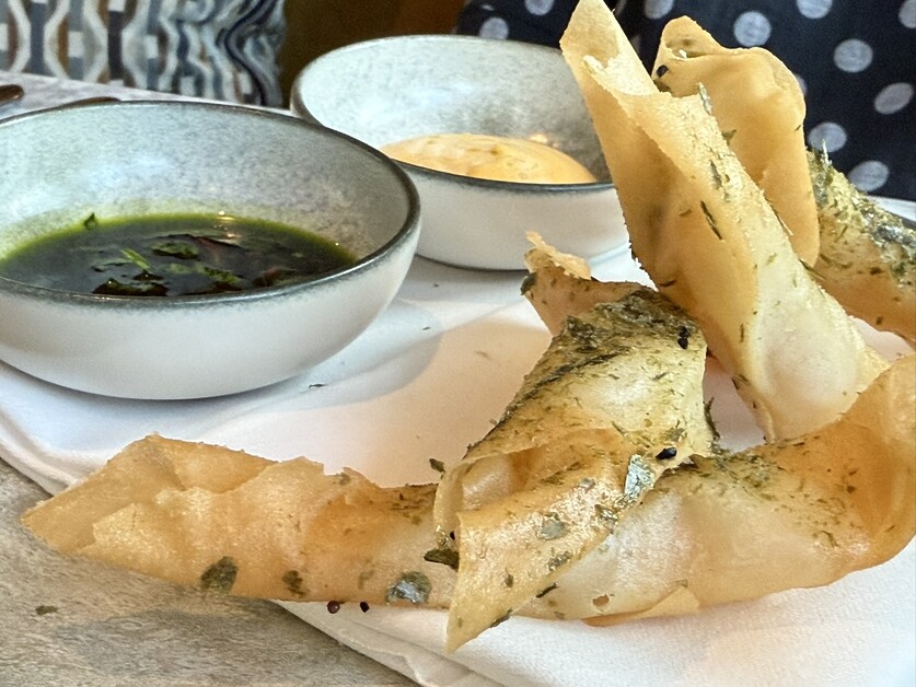 Andy Mossack eats at The Back Garden Restaurant at Dormy House in the village of Broadway in the beautiful Cotswolds.