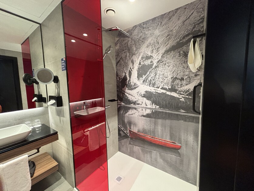 Anthea Gerrie Is Greeted By A Giant Red Dragon At The Radisson Red, Krakow’s Newest Style Hotel