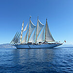 Lynne Coates goes aboard Star Clippers sailing ship Star Flyer to cruise Croatia, Italy, Sicily and Montenegro.
