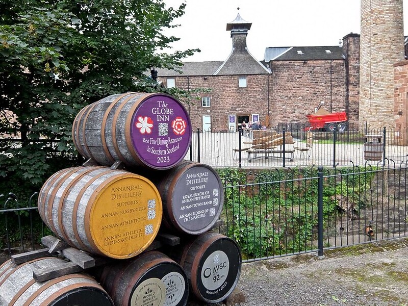 Rupert Parker Travels North To Eat at 1610 Restaurant In Dumfries, Burns Country.