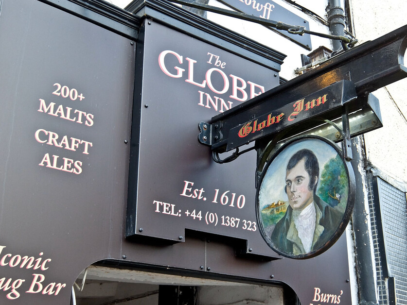 Rupert Parker Travels North To Eat at 1610 Restaurant In Dumfries, Burns Country.