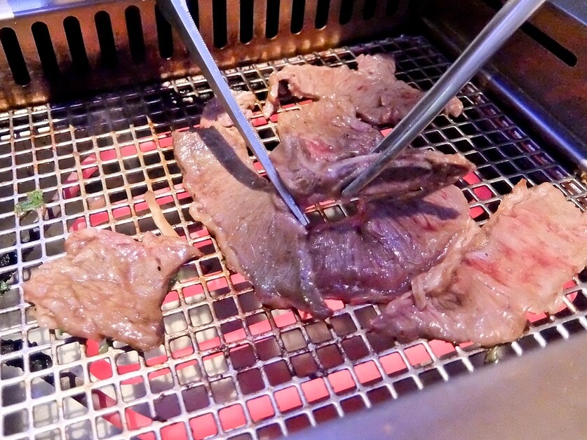 Rupert Parker Cooks His Own Dinner At High Yaki Japanese BBQ Restaurant.