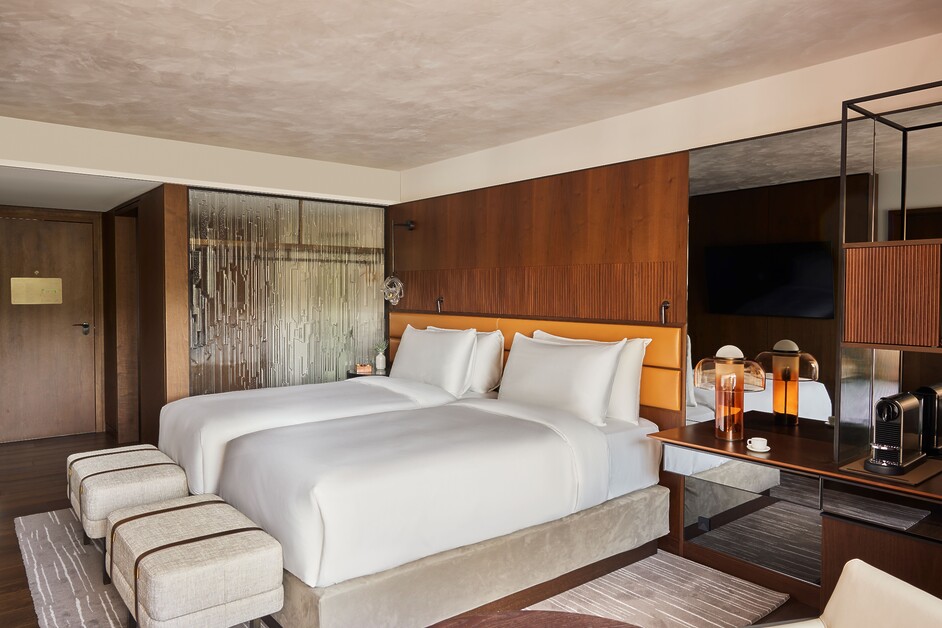 Anthea Gerrie Is First In At The Stunning Fairmont Golden Prague, A Brutalist Gem Transformed Into an Exquisite Five-Star Hotel