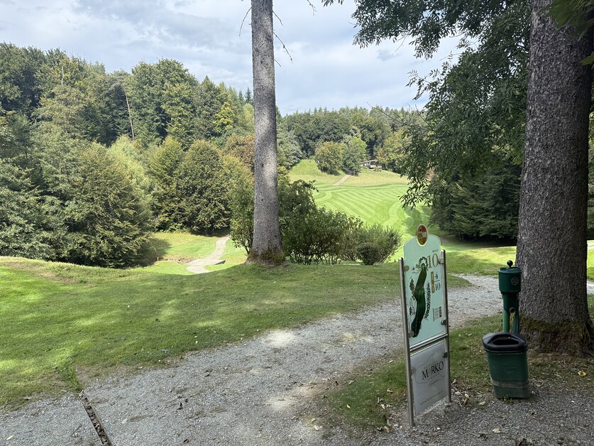 Andy Mossack walks in the footsteps of British royalty at Kärntner Golf Club Dellach.