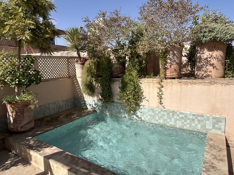 Isabel Conway stays at award winning luxury IZZA, a boutique hotel inside the Medina of Marrakech