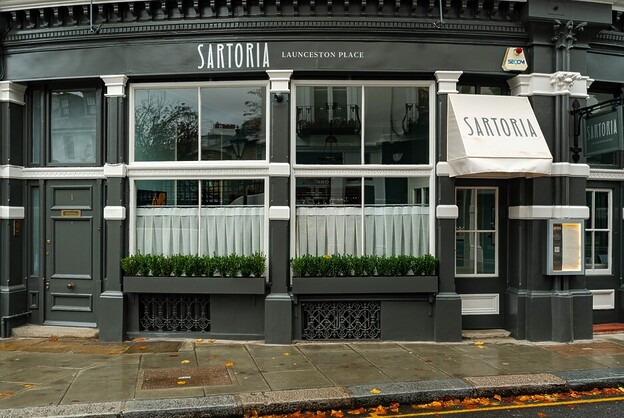 Sartoria Launceston Place. Discover the very essence of elegant Kensington neighbourhood dining.