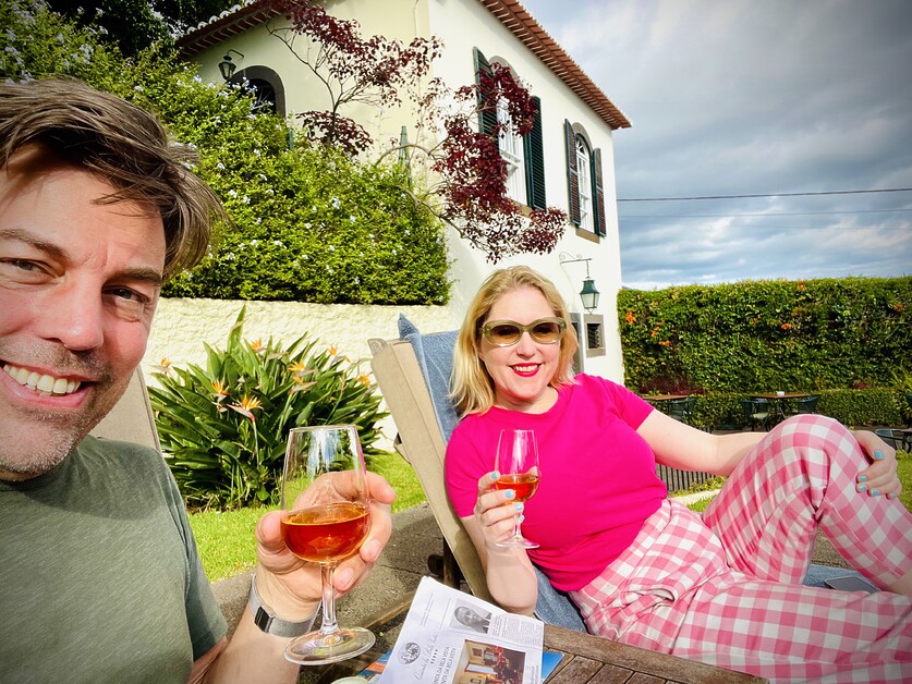 Anna Smith basks in old world grandeur at Quinta da Bela Vista in Funchal, Madeira