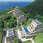 Judith Baker stays at the Coulibri Ridge Eco Resort in Domonica.