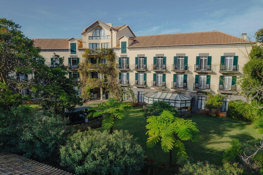 Anna Smith basks in old world grandeur at Quinta da Bela Vista in Funchal, Madeira