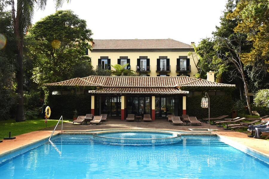 Anna Smith basks in old world grandeur at Quinta da Bela Vista in Funchal, Madeira