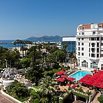 Anthea Gerrie Follows In The Footsteps Of Movie Legends At The Glamorous Le Majestic Barriere in Cannes
