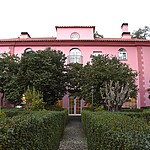 Anna Smith stays at Hotel Quinta da Serra and is thoroughly seduced by this pink mystery mansion.