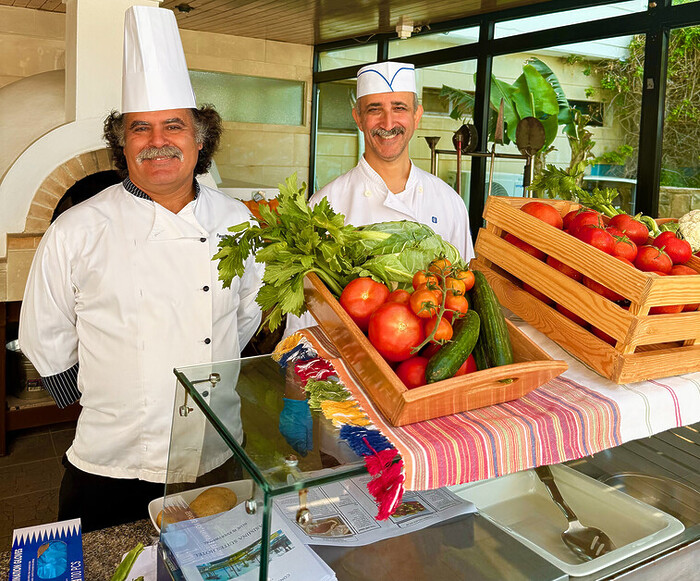 Lynne Coates gets a warm welcome in the newly renovated Asimina Suites Hotel in Paphos.