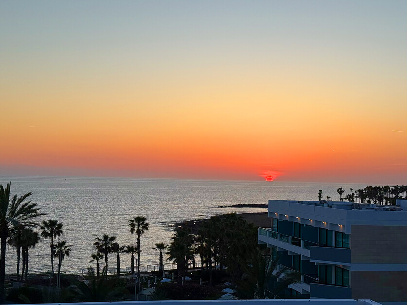 Lynne Coates gets a warm welcome in the newly renovated Asimina Suites Hotel in Paphos.