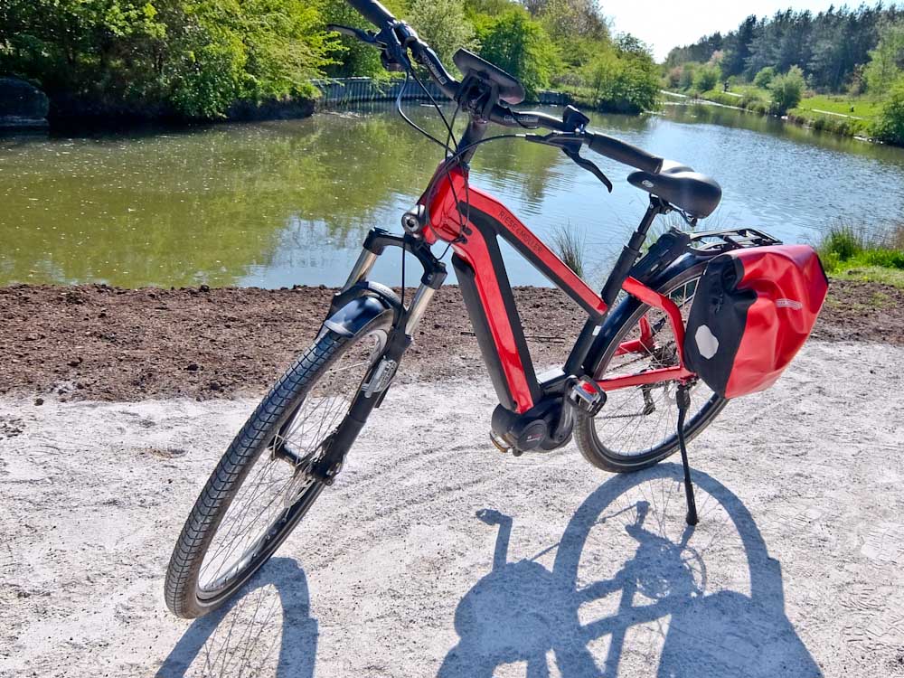 Rupert Parker goes biking and hiking the Leicestershire National Forest.