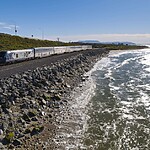 Anthea Gerrie Travels By the Pacific Surfliner From La’s Iconic Union Station To San Luis Obispo, Gateway To California’s Most Scenic Stretch Of Coast.