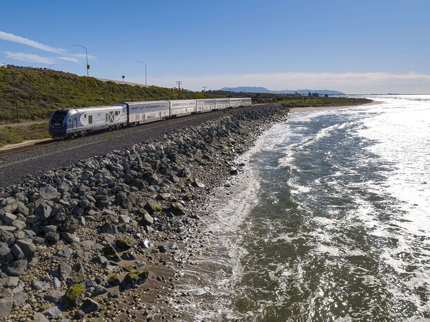 Anthea Gerrie Travels By the Pacific Surfliner From La’s Iconic Union Station To San Luis Obispo, Gateway To California’s Most Scenic Stretch Of Coast.