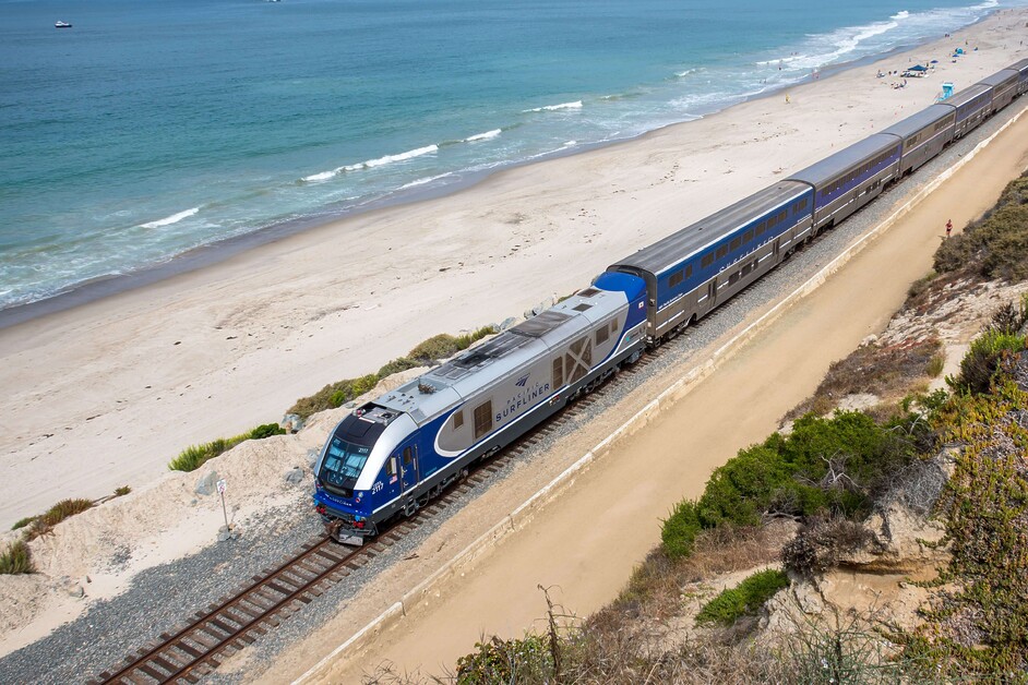 Anthea Gerrie Travels By the Pacific Surfliner From La’s Iconic Union Station To San Luis Obispo, Gateway To California’s Most Scenic Stretch Of Coast.