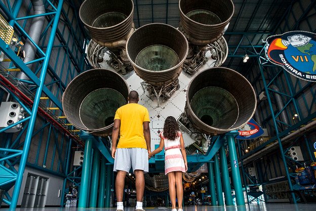 JD Murphy Visits Kennedy Space Center Where A New Era Of Space Exploration Is Drawing Fresh Crowds