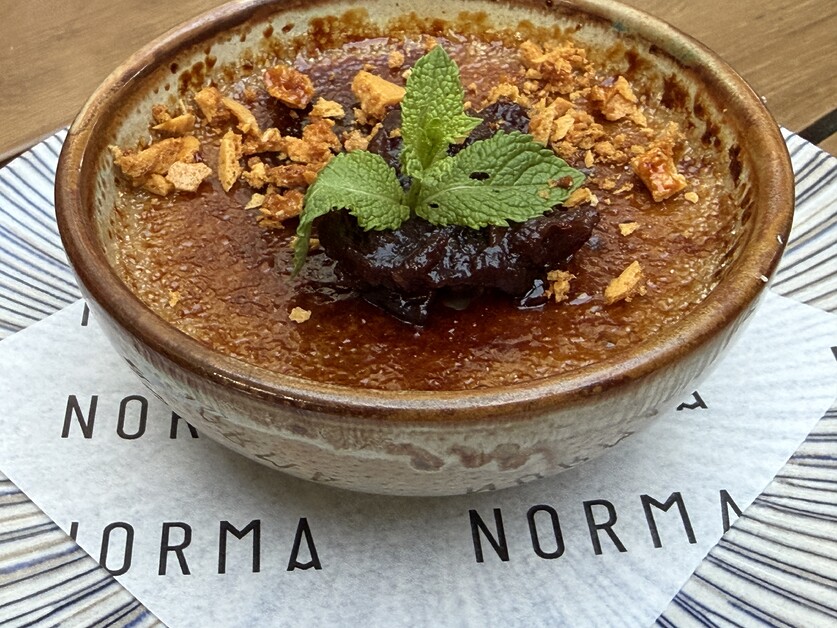 Andy Mossack eats at Norma London in fashionable Charlotte Street and discovers there’s more to it than just a famous pasta dish.