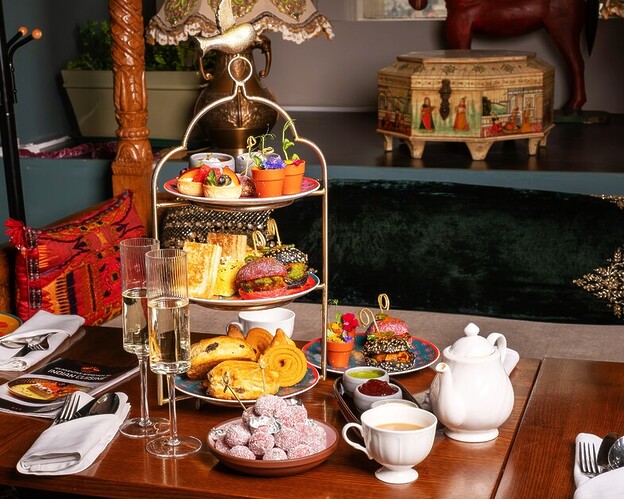 Andy Mossack reviews an Indian Afternoon Tea at Colonel Saab and gets transported back to the British Raj.