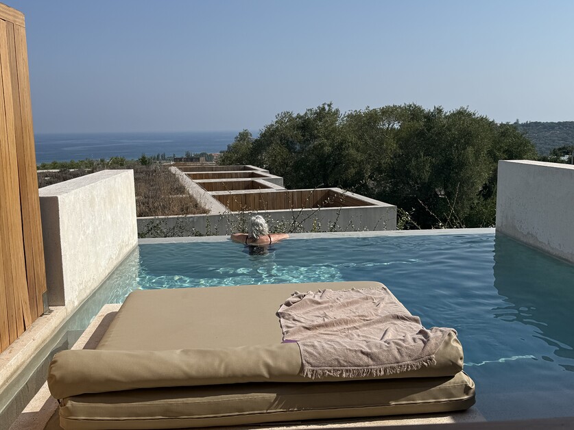 On the Greek Island of Zante (Zakynthos) Andy Mossack discovers the art of relaxation at the Olea All Suite Hotel.