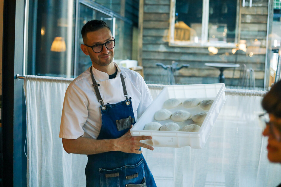 Andy Mossack joins an ALFI pizza making class in Spitalfields to learn how to create the perfect Napoli pizza.