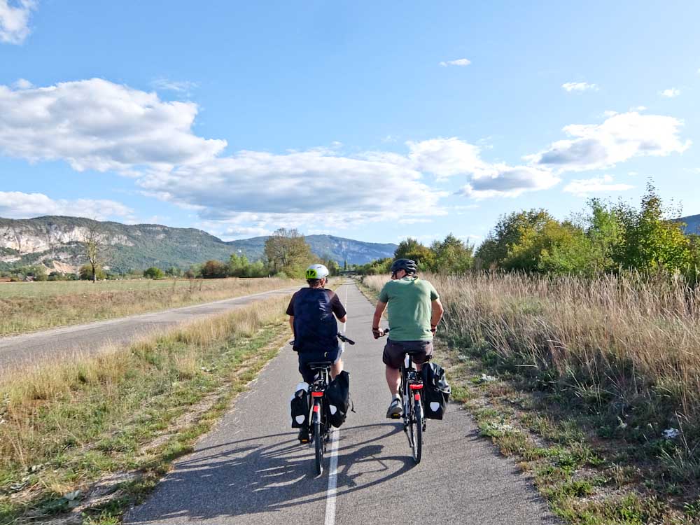Rupert Parker gets on his bike for some intrepid cycling  by the Rhône following the ViaRhôna in France.