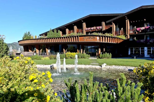 Rupert Parker Explores The Stunning Mountain Scenery Around The Hotel Granbaita Dolomites.